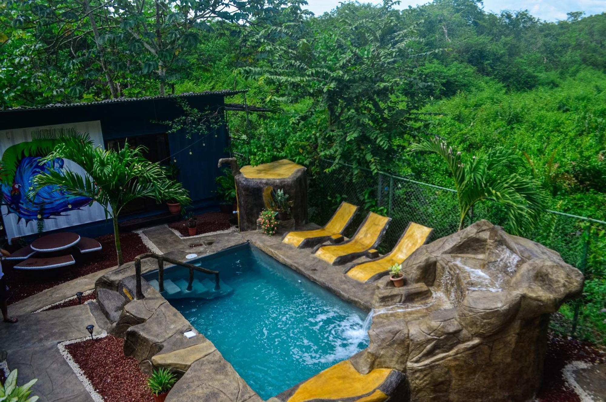 Bed and Breakfast The Jungle Container Quepos Esterno foto
